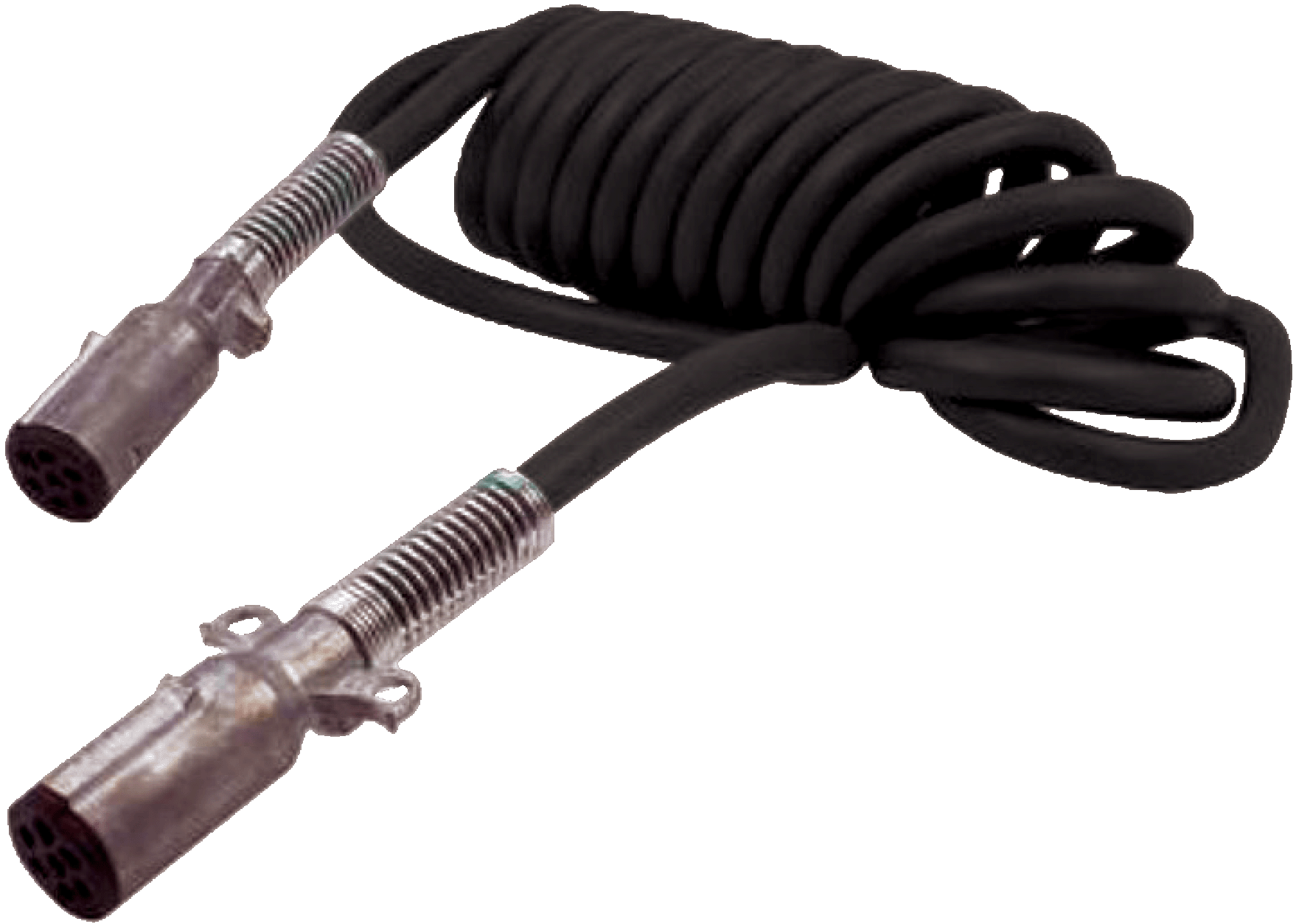 Coiled Black ABS Cable