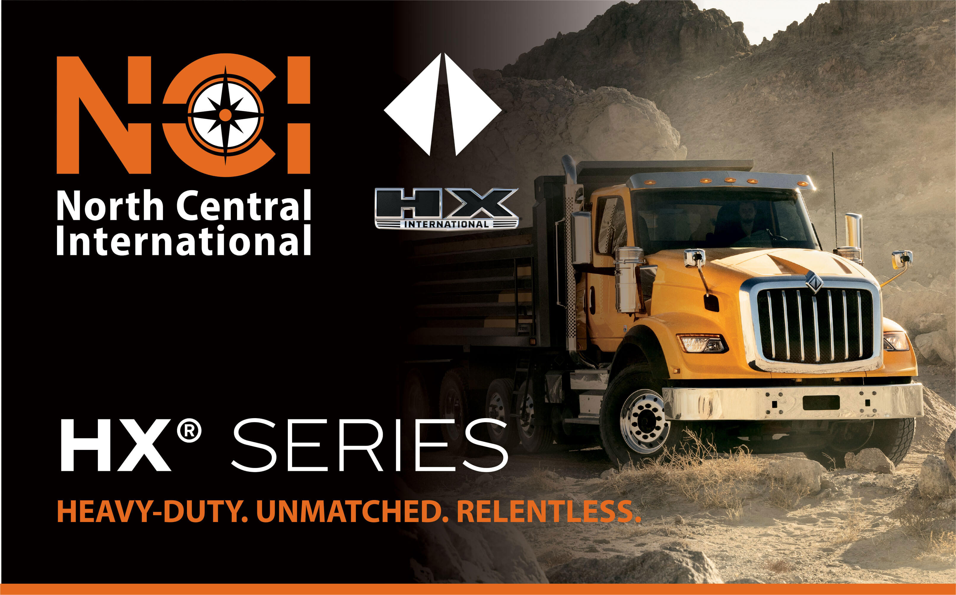 HX Series - Heavy-Duty. Unmatched. Relentless.
