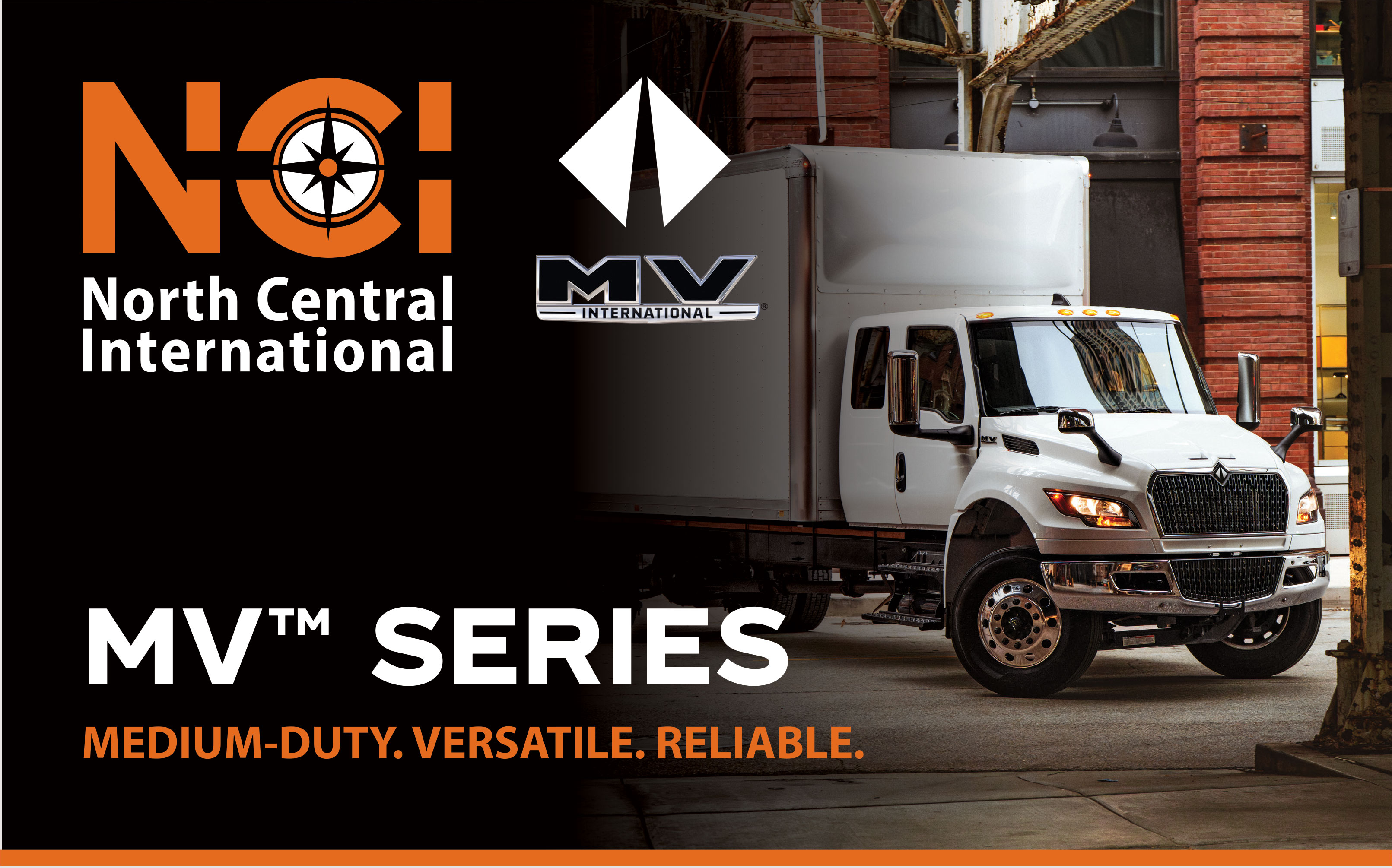 MV Series - Medium-Duty. Versatile. Reliable.