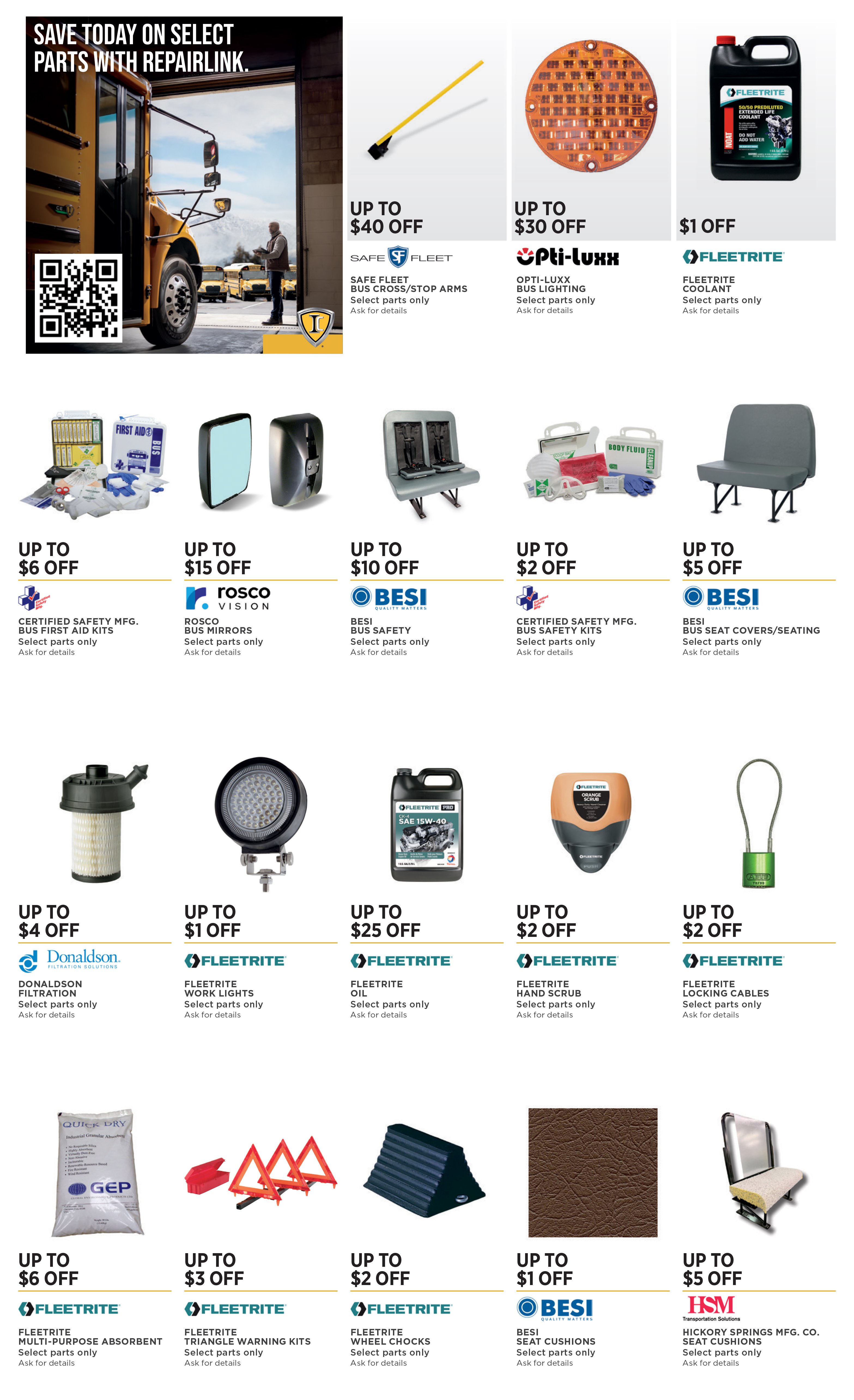 January Parts Special