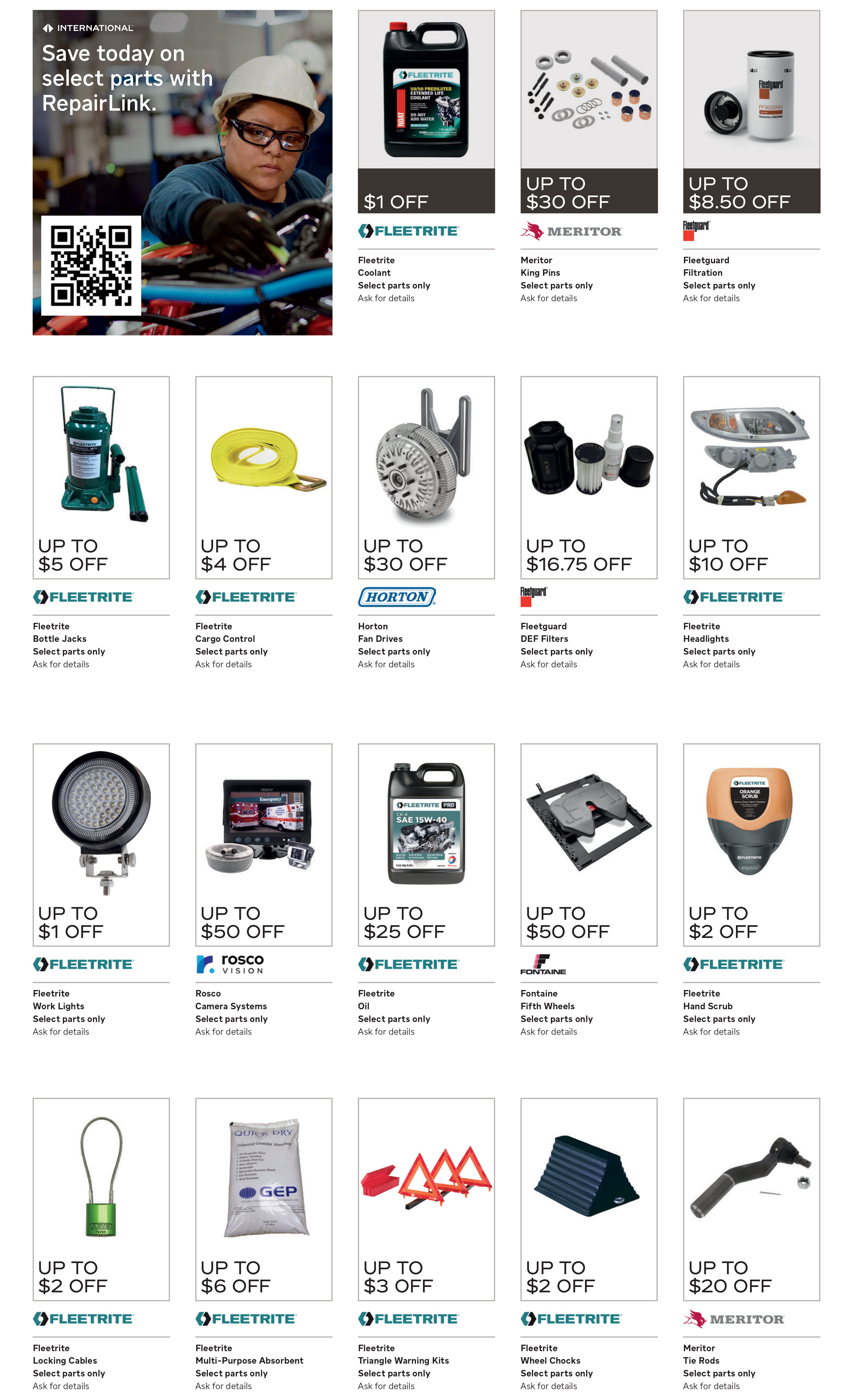 January Parts Special