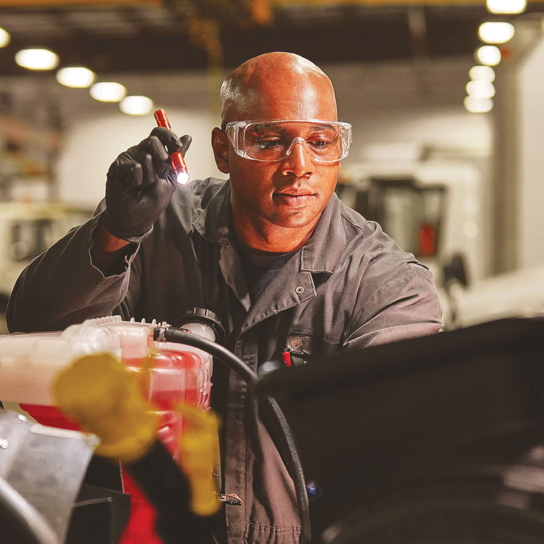 Man Working on Truck