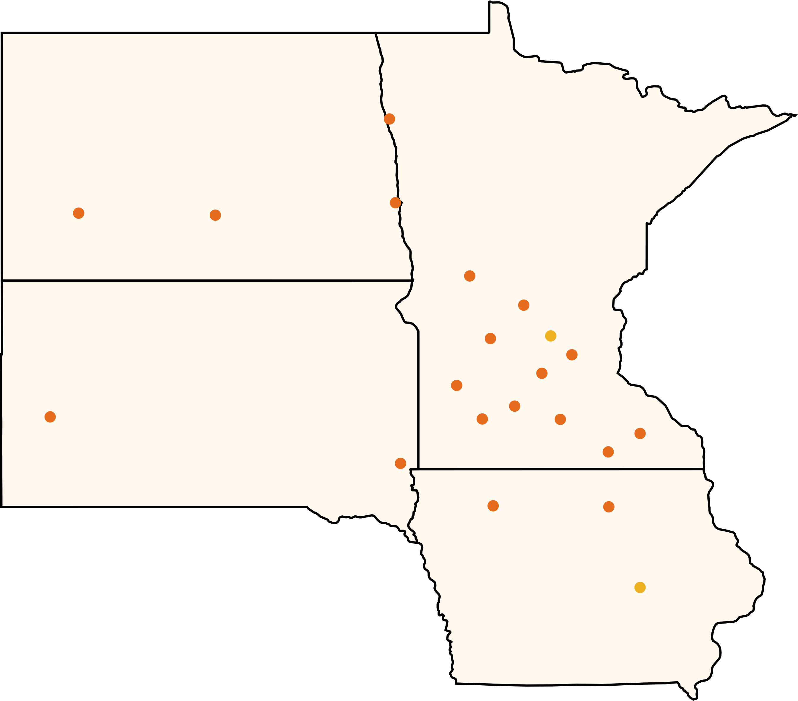 service locations map